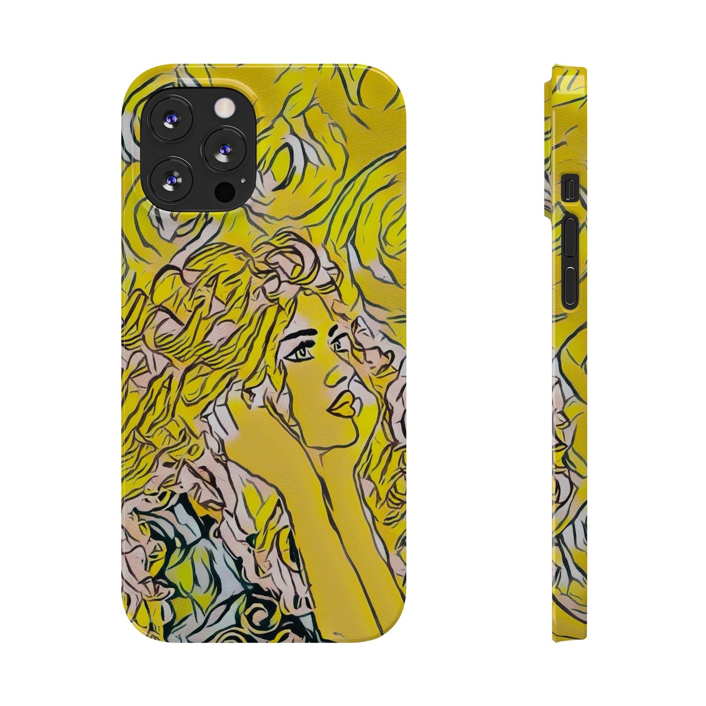 ' Modern Art Slim Phone Case -