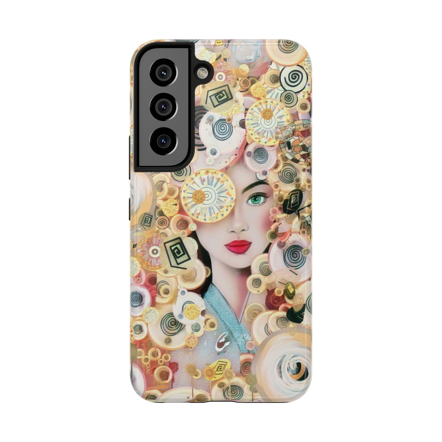 Phone Case - Persian Art Inspired Beautiful Girl Design