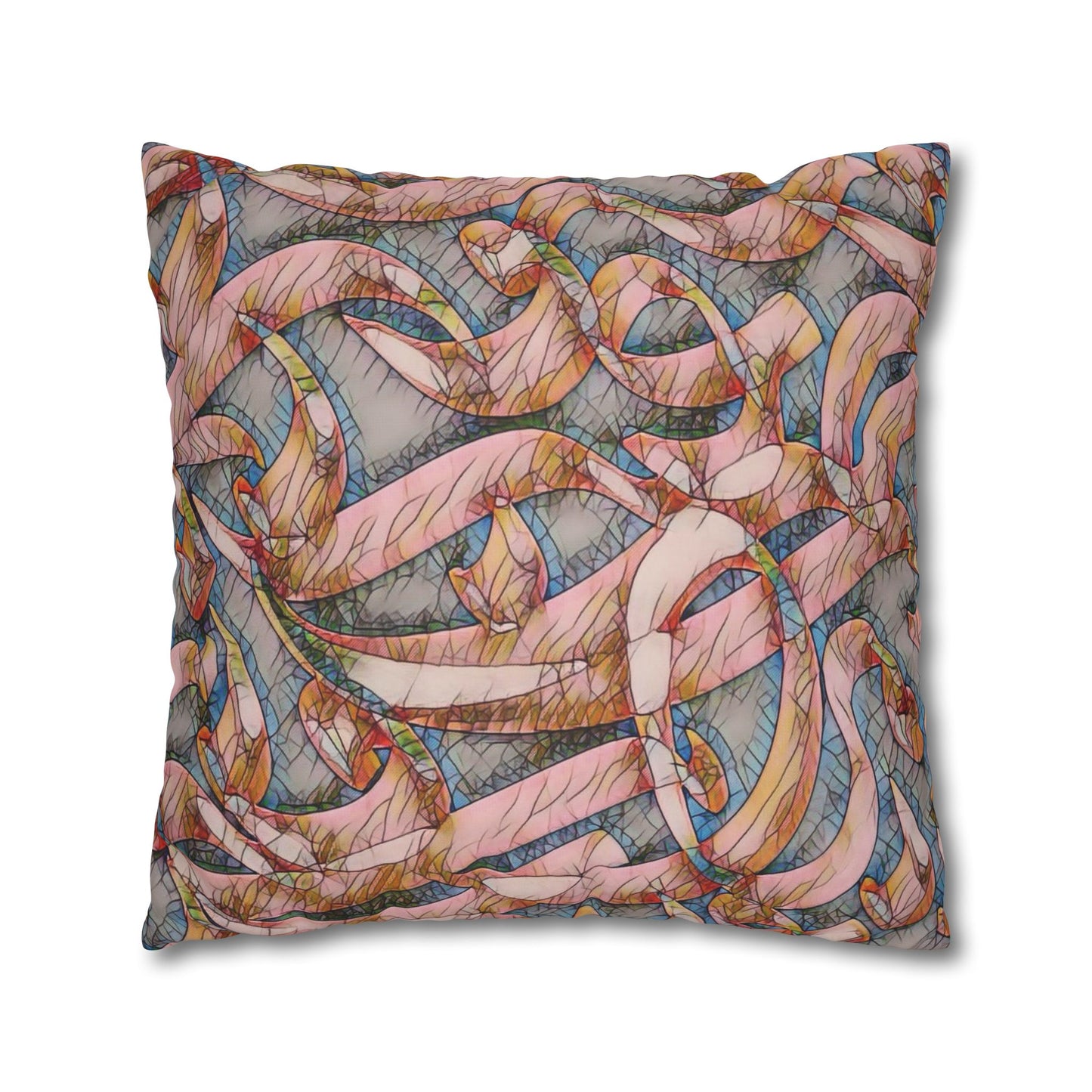Copy of Pillowcase - Modern Art Portrait Watercolour Design