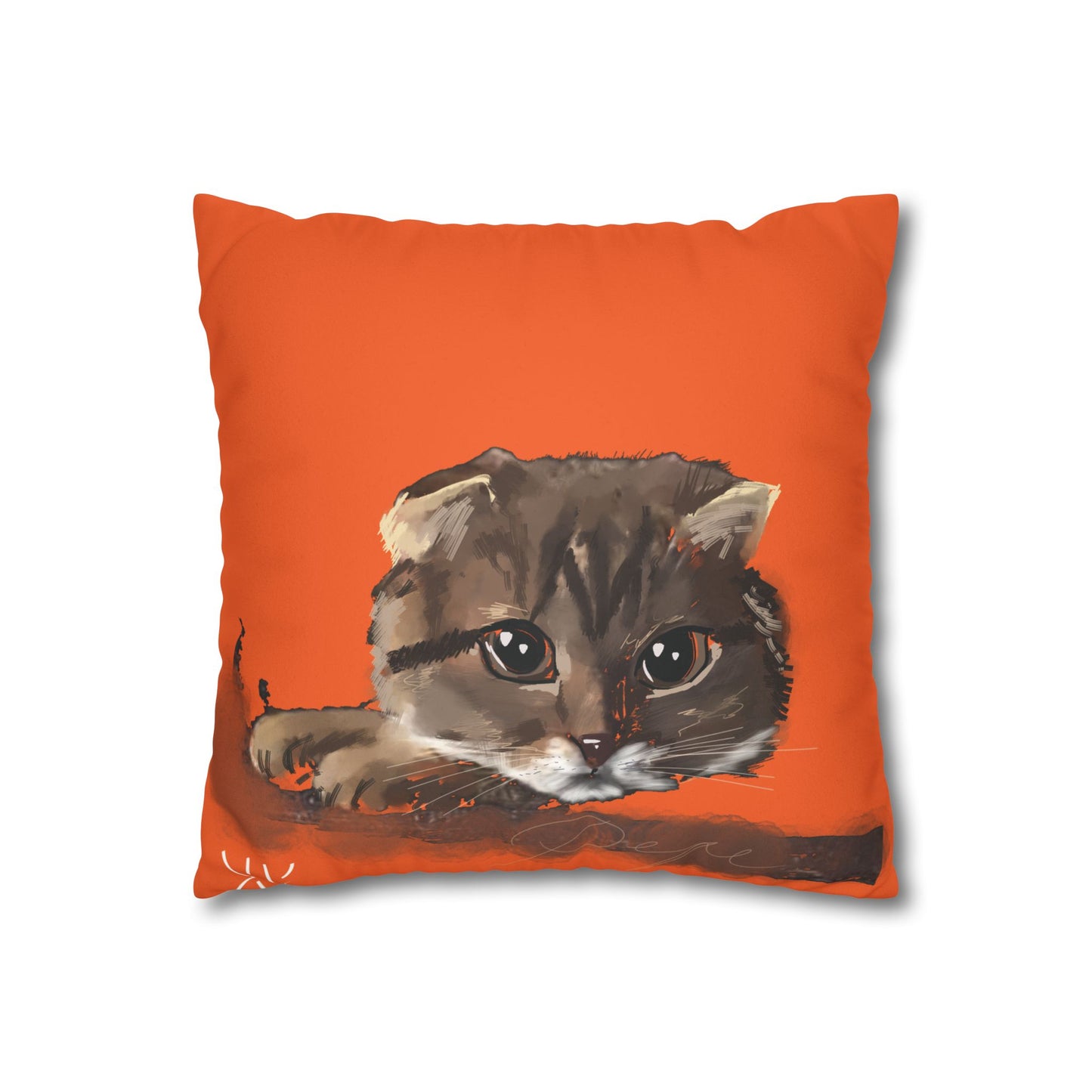 Pepe Pillowcase - Modern Art Portrait Watercolour Design