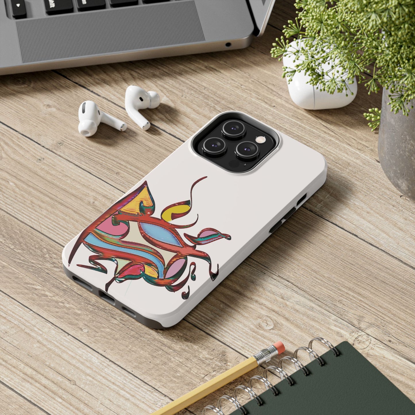 Phone Case Persian Calligraphy Modern Handwriting