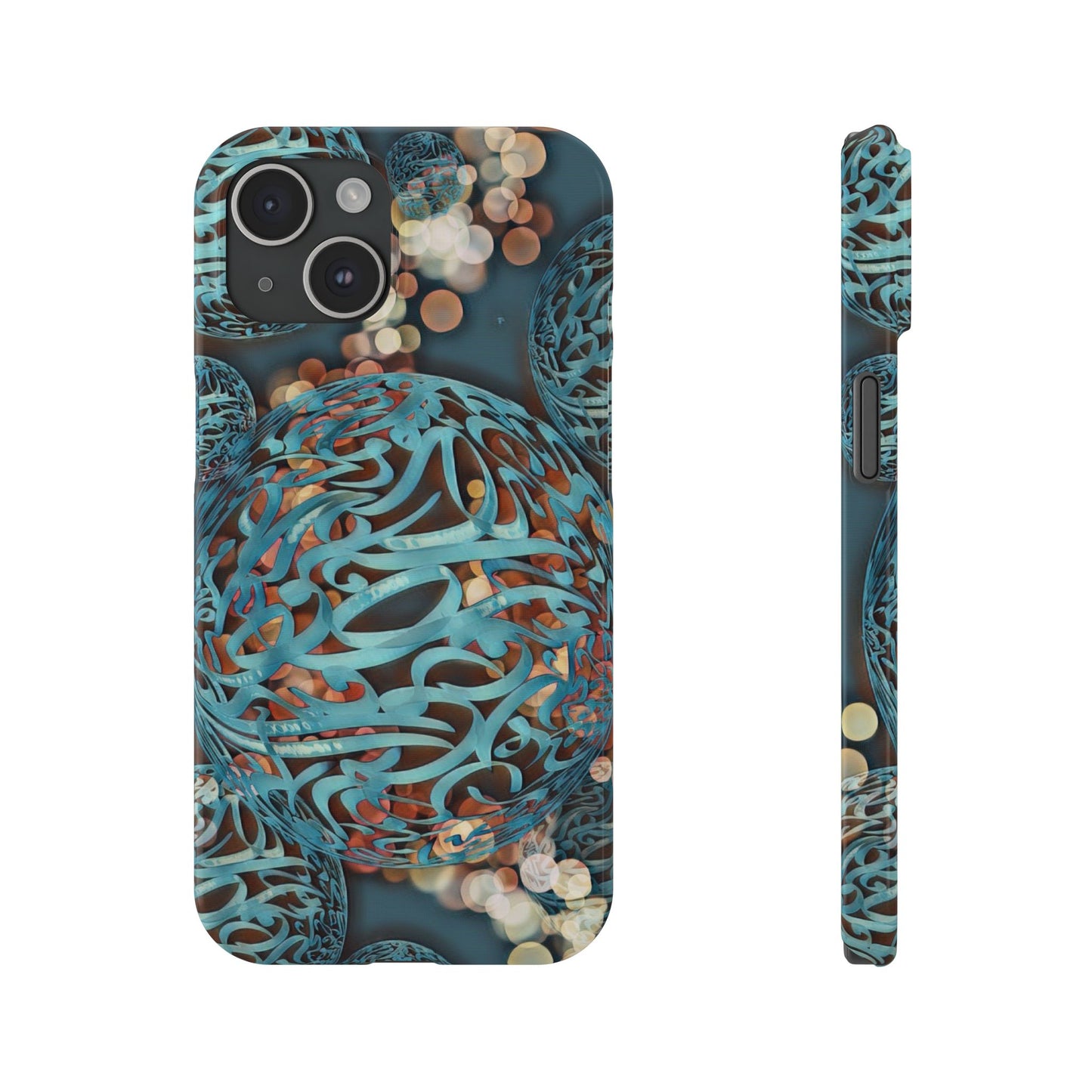 ' Modern Art Slim Phone Case -LOVE