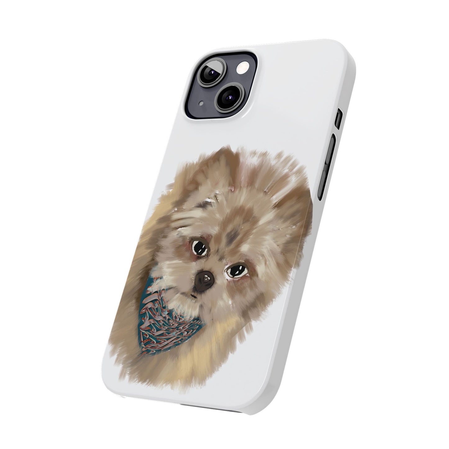 ' Modern Art Slim Phone Case-Lily