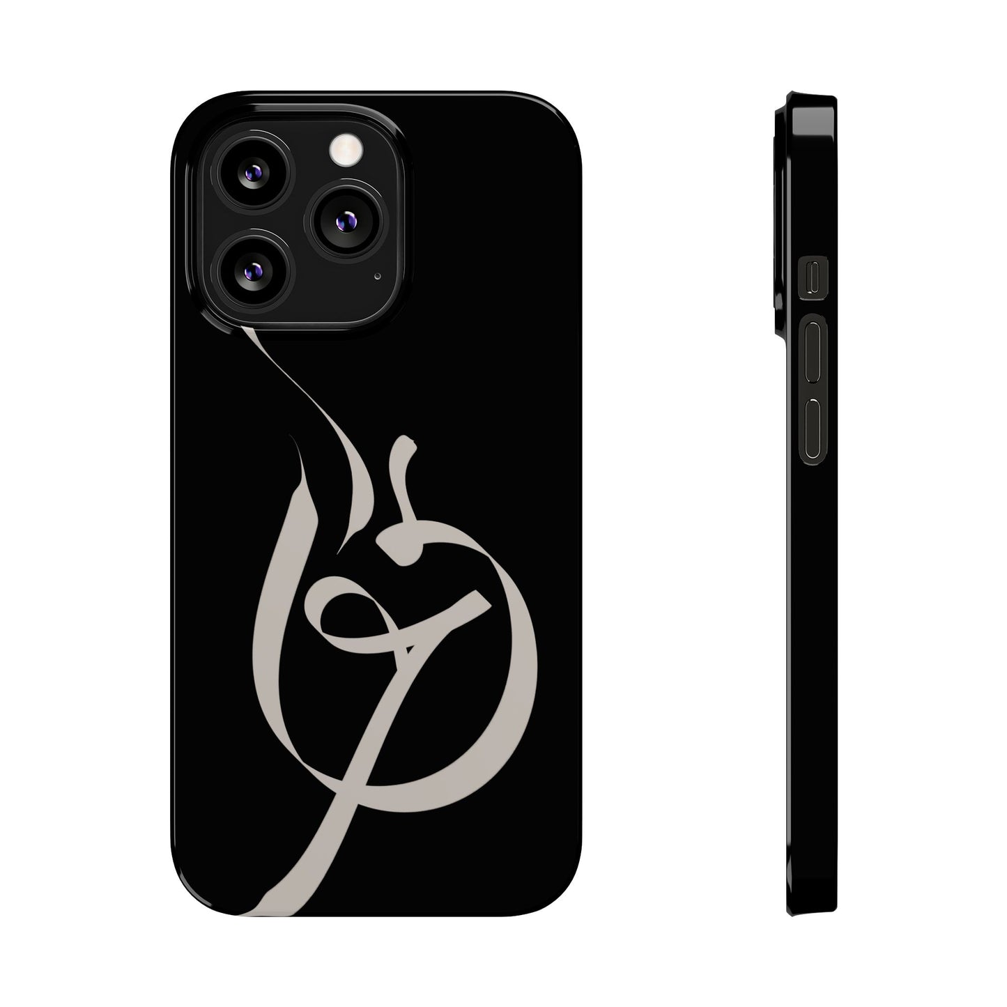 ' Modern Art Slim Phone Case -LOVE