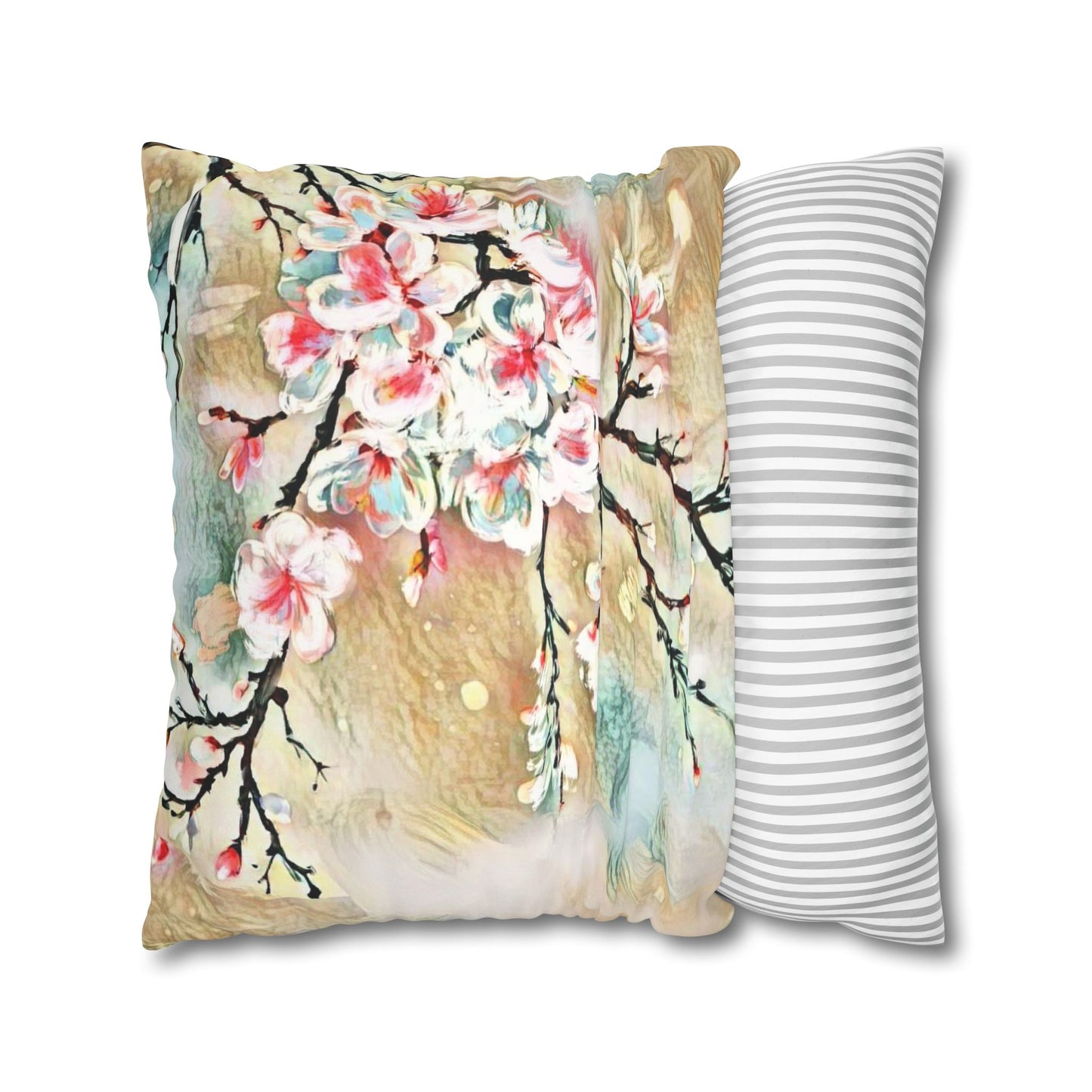 Spring Pillowcase - Modern Art Portrait Watercolour Design