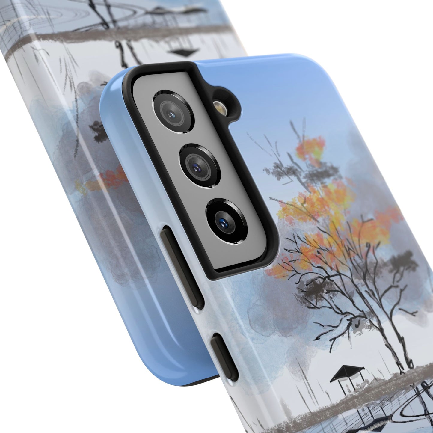 Serenity Phone Case Persian Calligraphy Art.