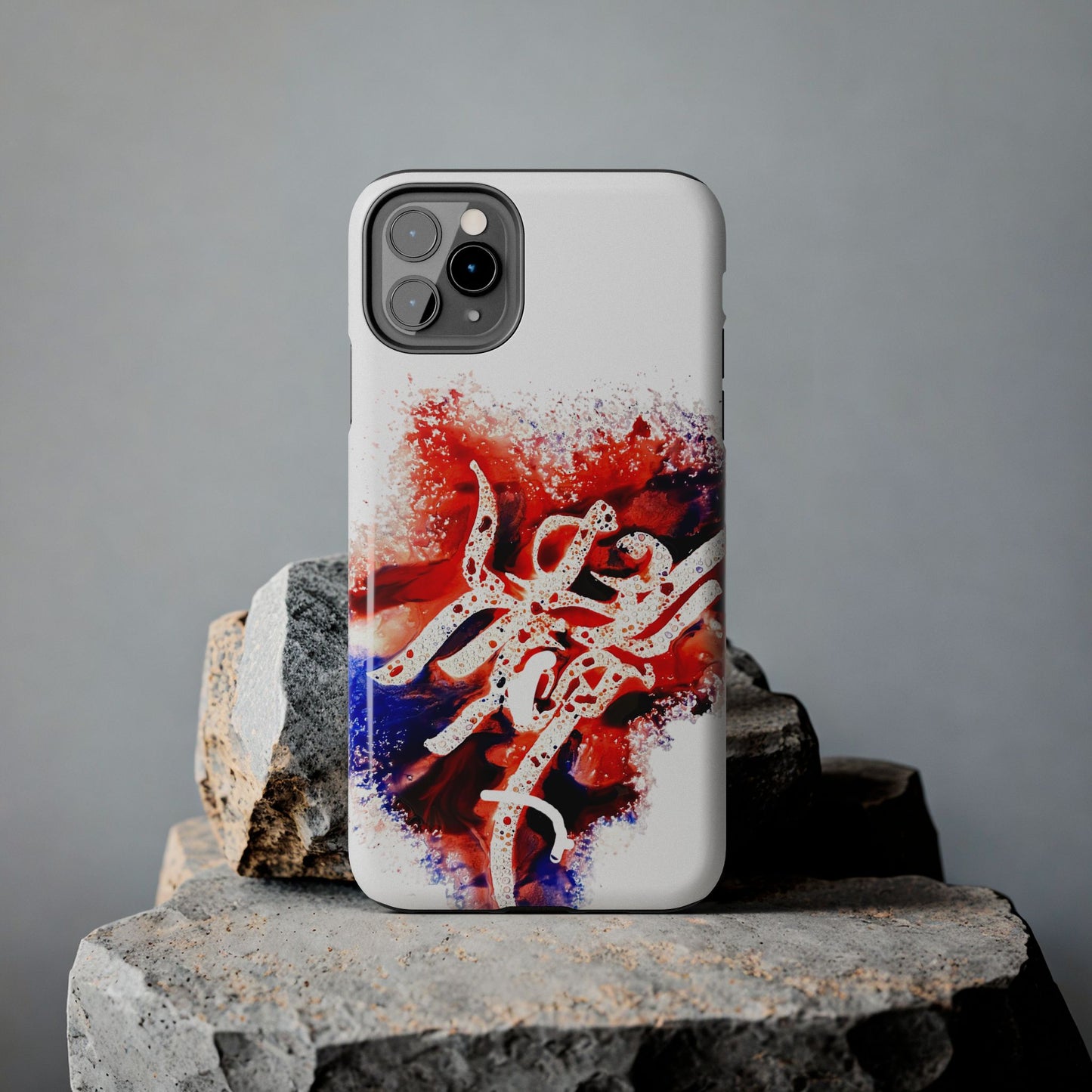 Candle Calligraphy Phone Case - Persian Art Inspired Beautiful Girl Design