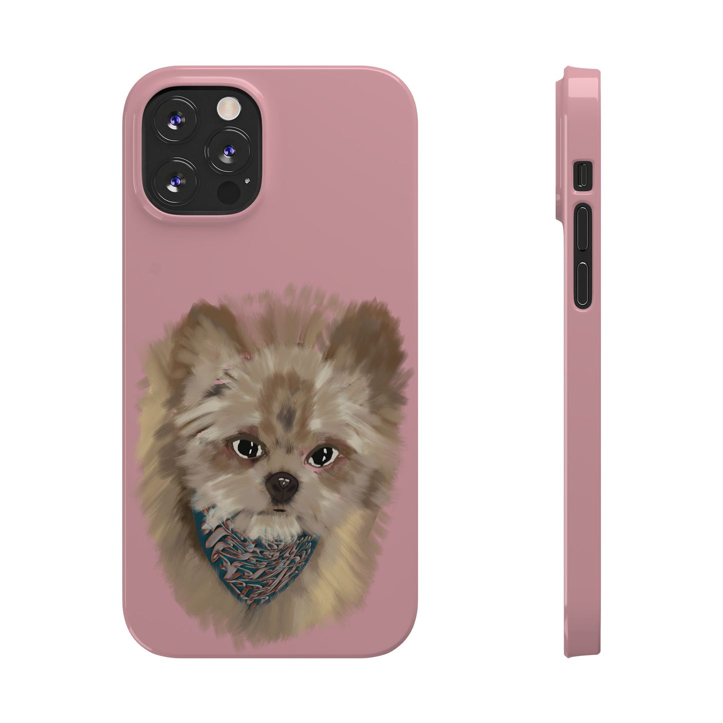 Copy of Copy of Copy of Copy of ' Modern Art Slim Phone Case -LOVE I-