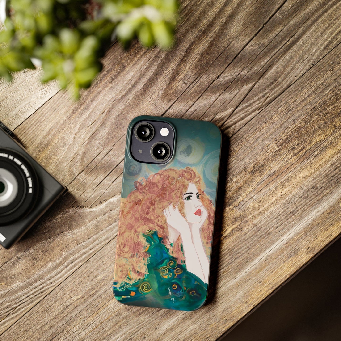 Copy of ' Modern Art  Slim Phone Case -LOVE