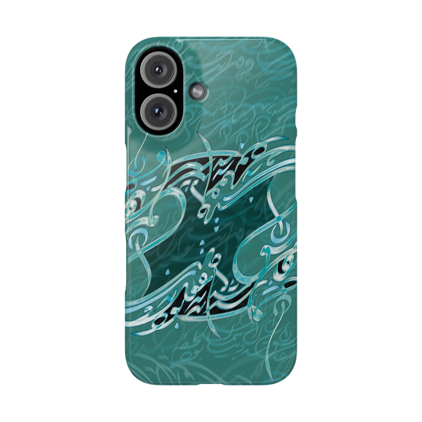 ' Modern Calligraphy Art Slim Phone Case