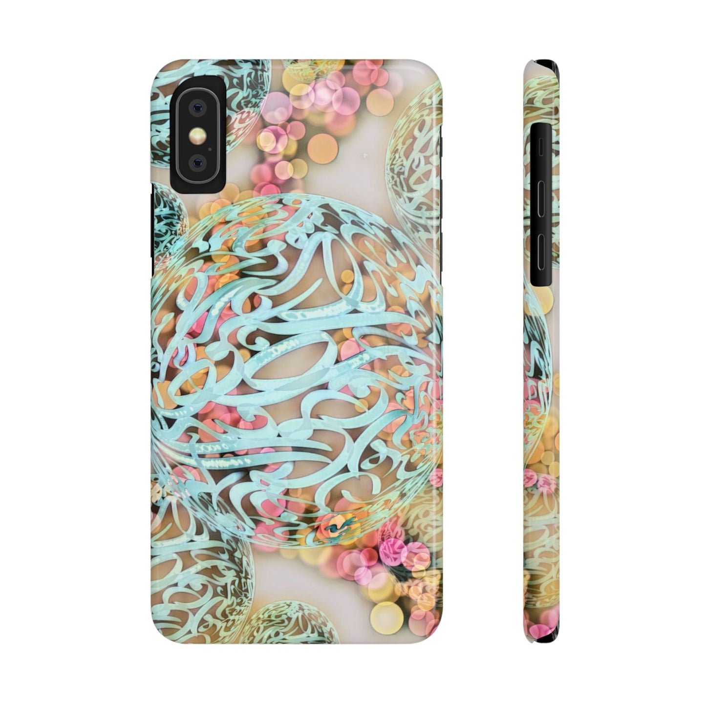Copy of Copy of Copy of ' Modern Art Slim Phone Case -LOVE I-