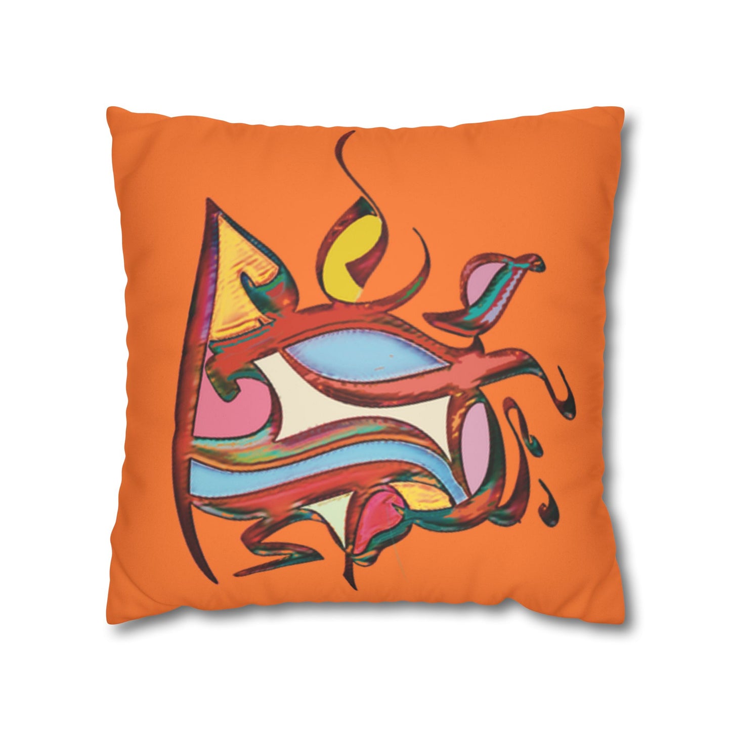 Square Pillowcase - Persian Calligraphy, Modern Handwriting Design