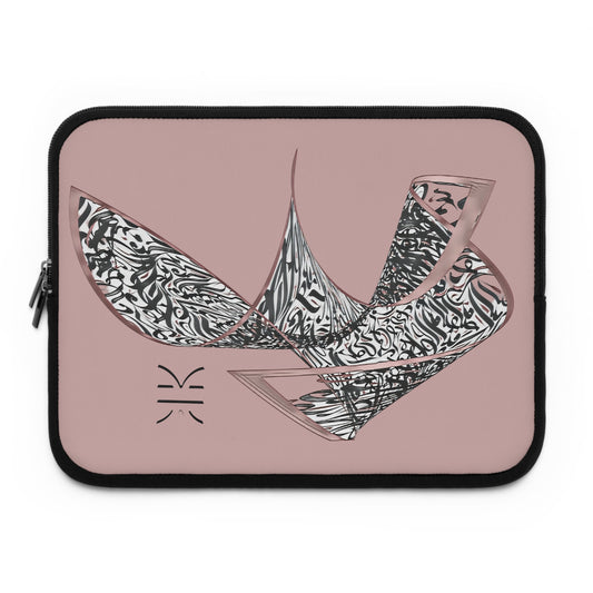 Kalli K Laptop Sleeve - Modern  Calligraphy Design
