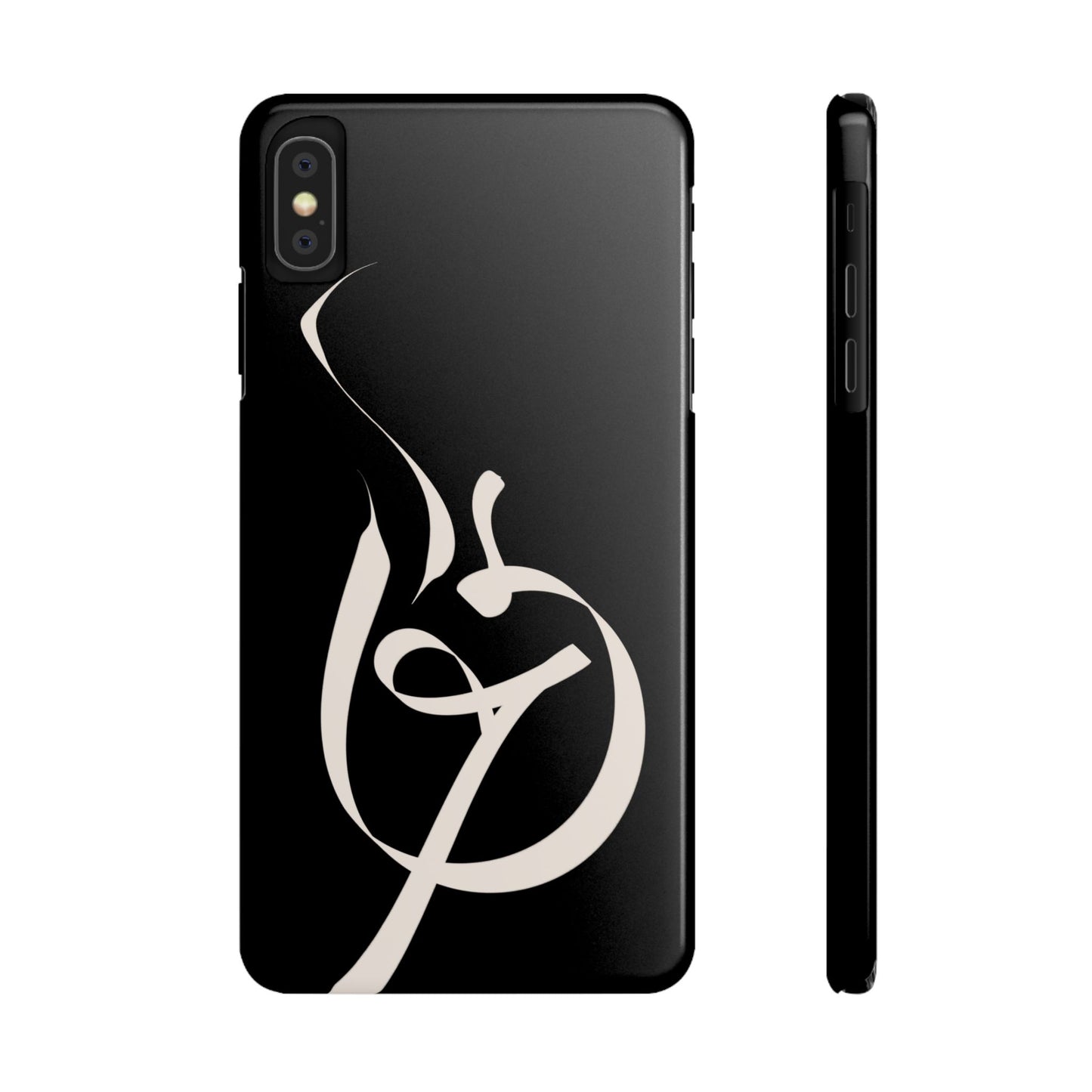 ' Modern Art Slim Phone Case -LOVE