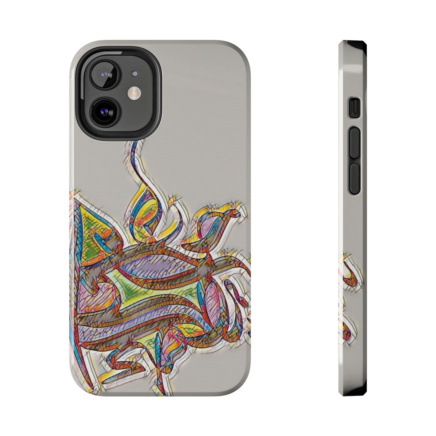 Phone Case Persian Calligraphy Modern Handwriting.