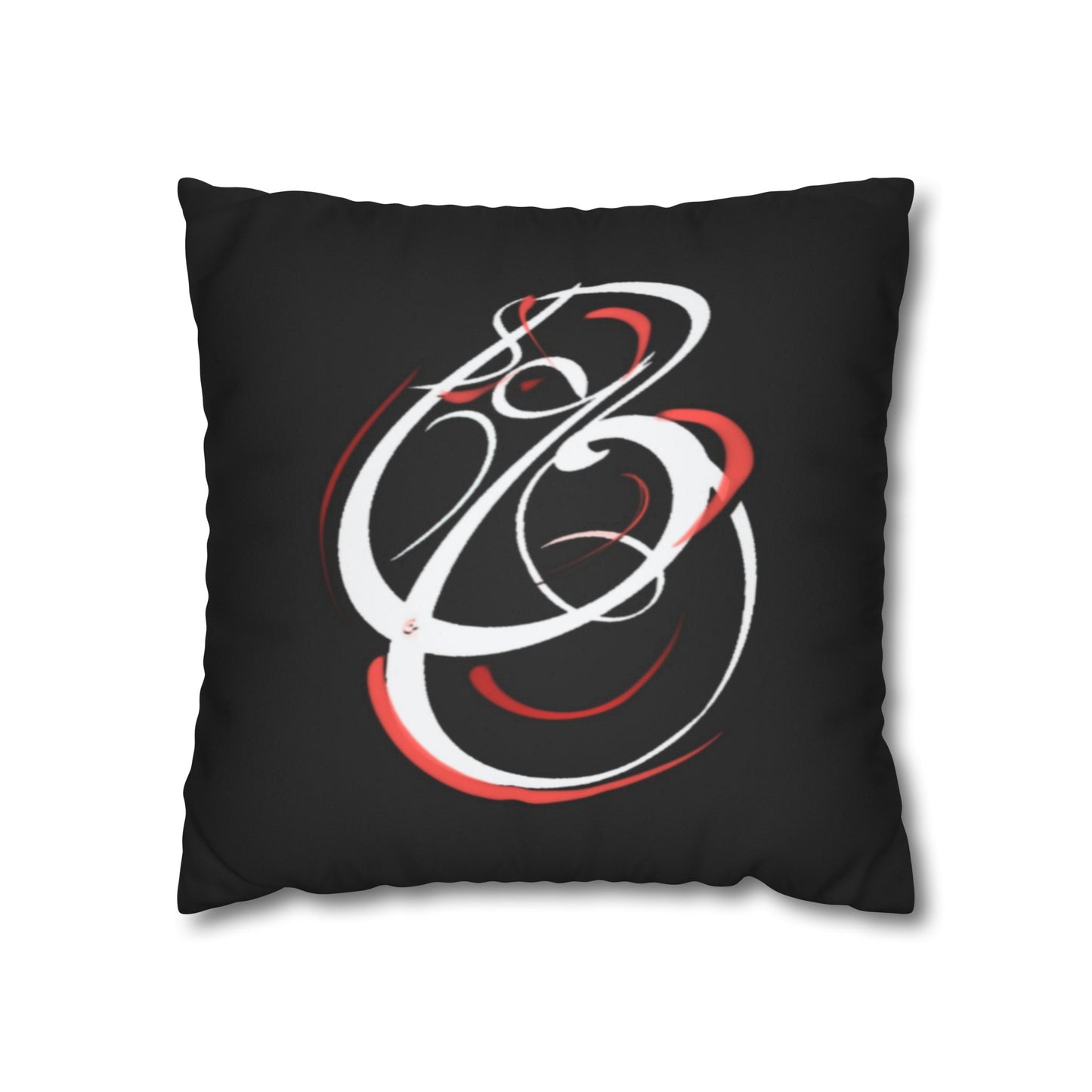 Square Pillowcase - Persian Calligraphy, Modern Handwriting Design