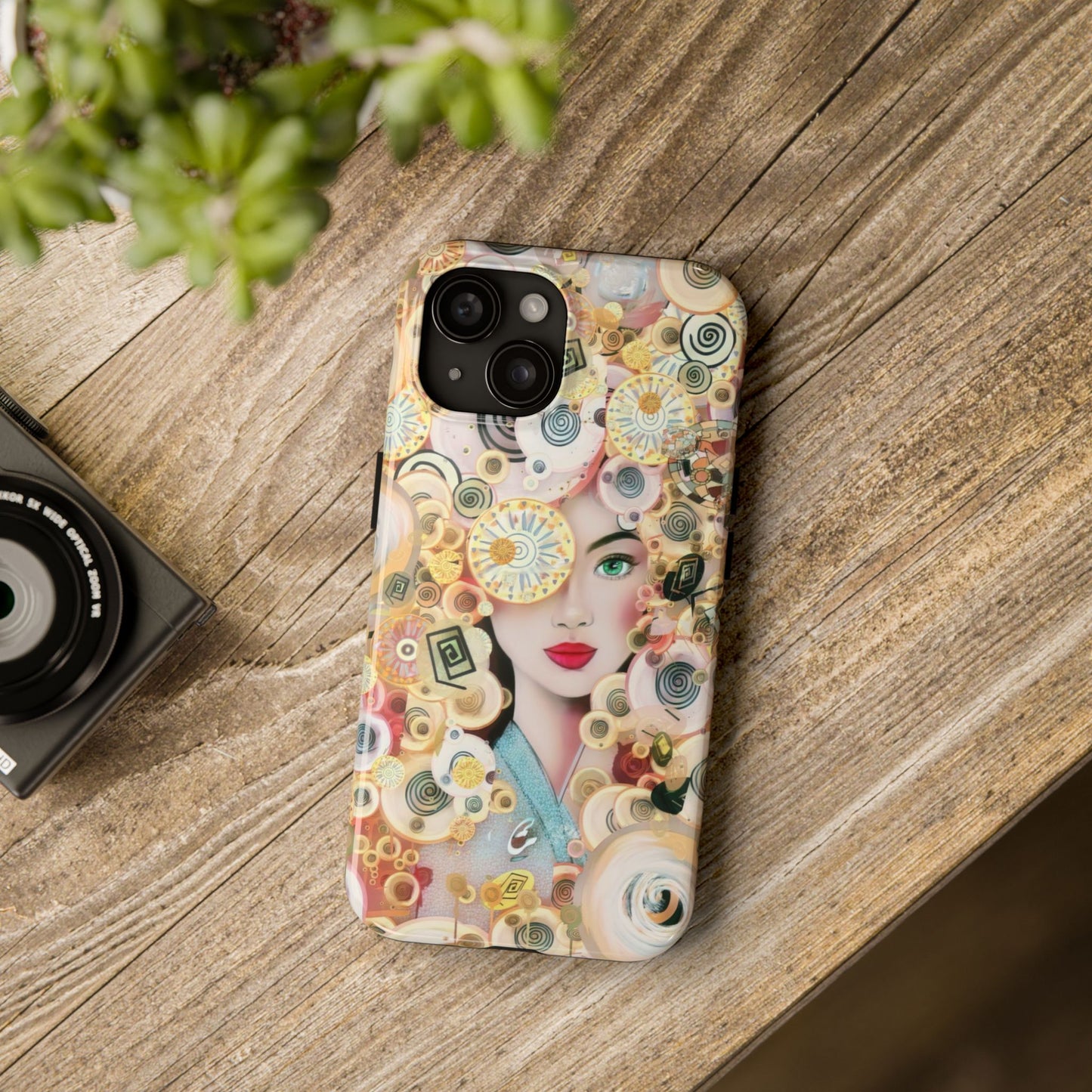 Phone Case - Persian Art Inspired Beautiful Girl Design