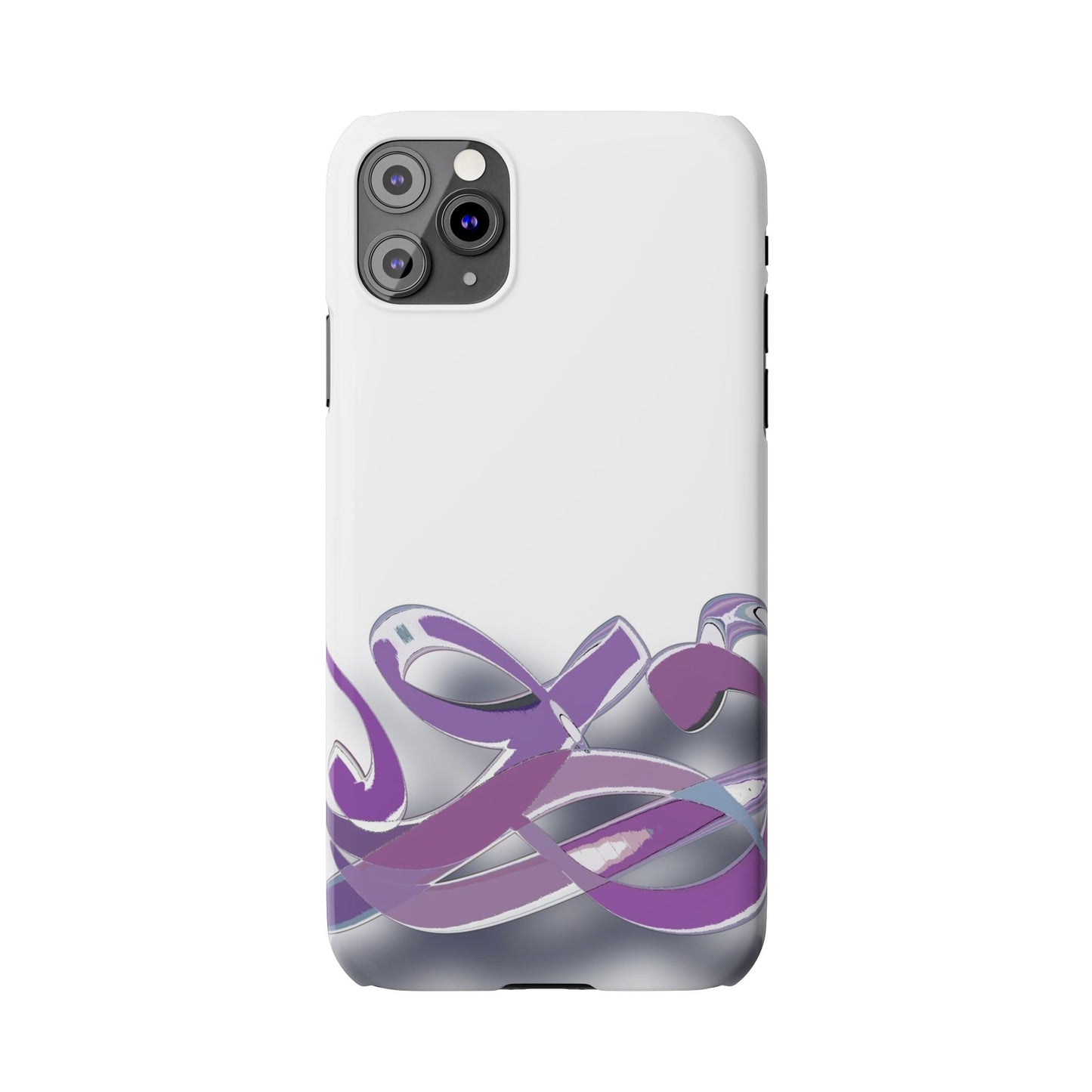 ' Modern Art Slim Phone Case -Calligraphy