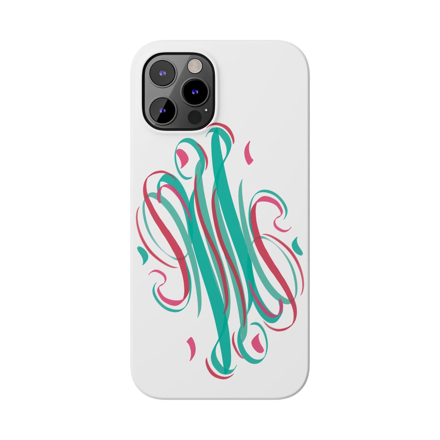 Spring inspired Modern Art Slim Phone Case -,