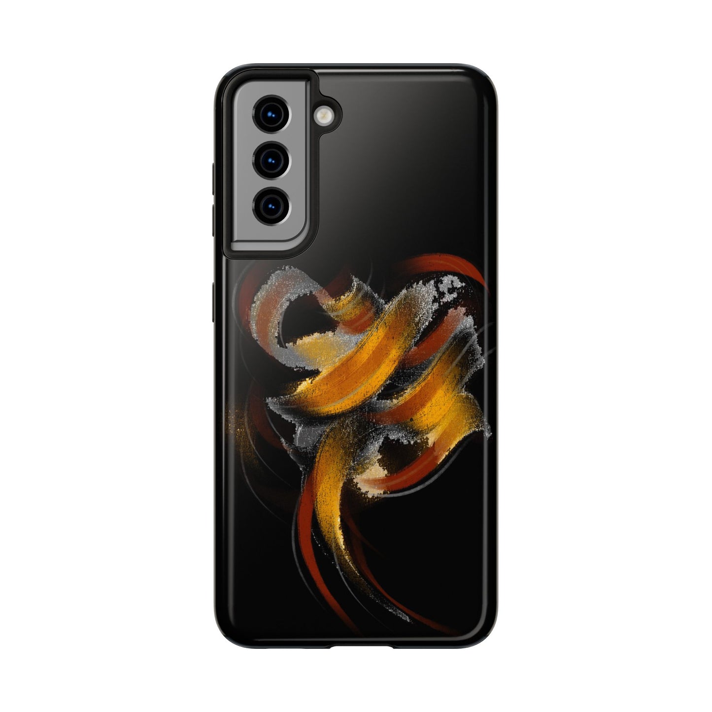 Calligraphy strokes Tough Phone Case