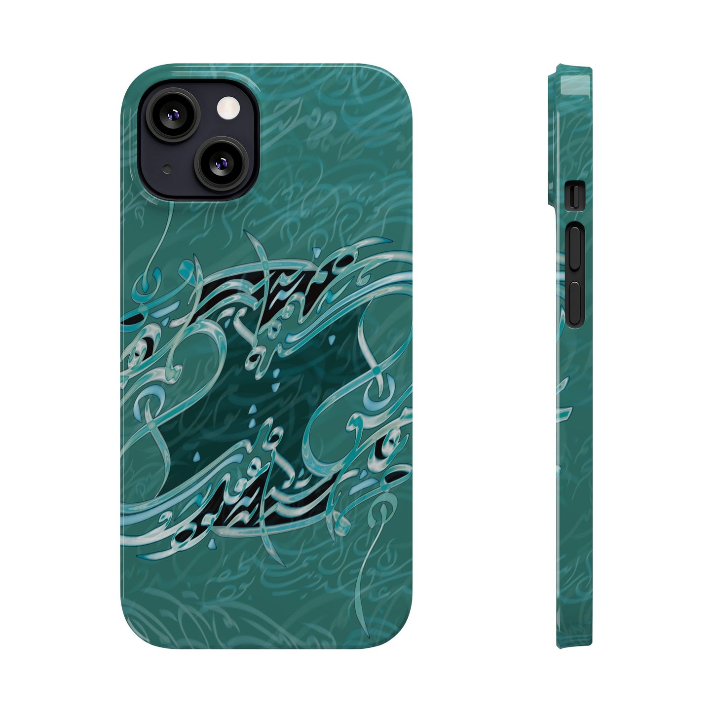 ' Modern Calligraphy Art Slim Phone Case