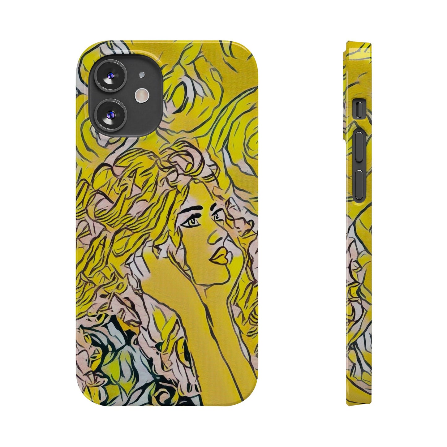 ' Modern Art Slim Phone Case -
