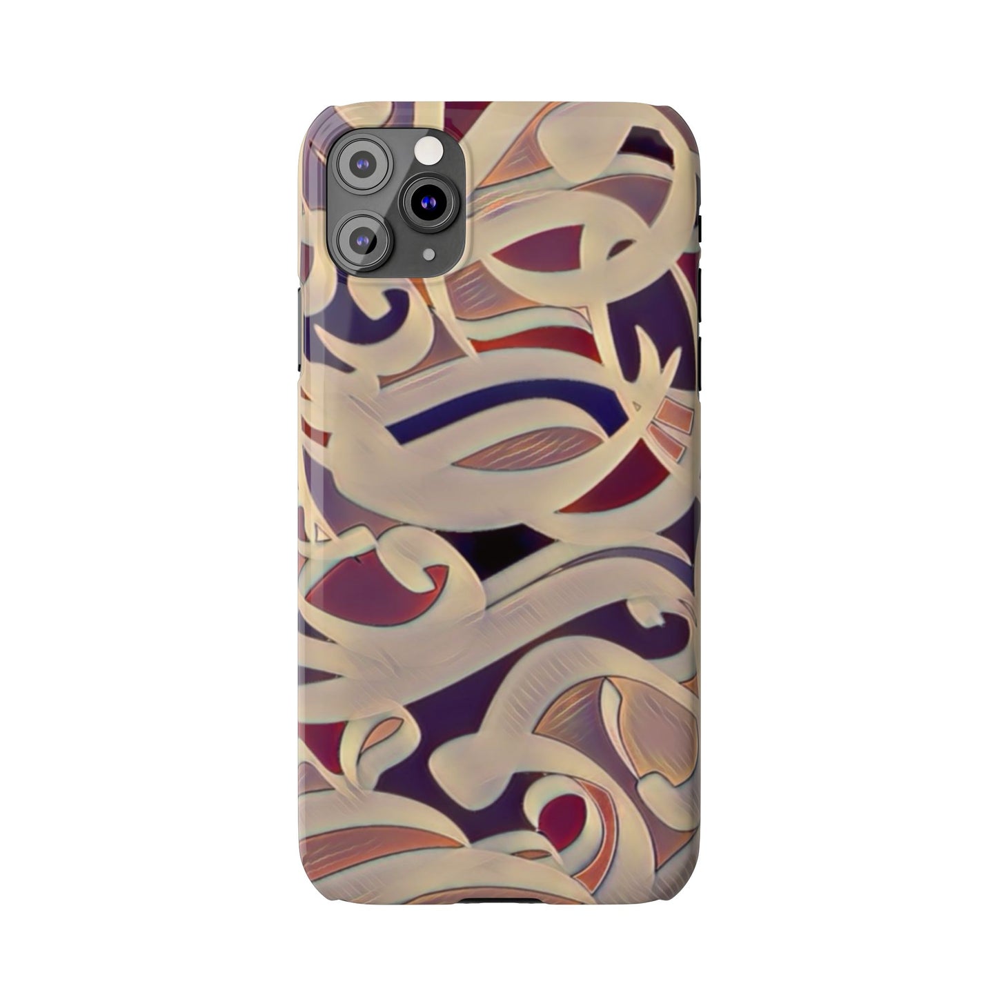 ' Modern Art Slim Phone Case -LOVE