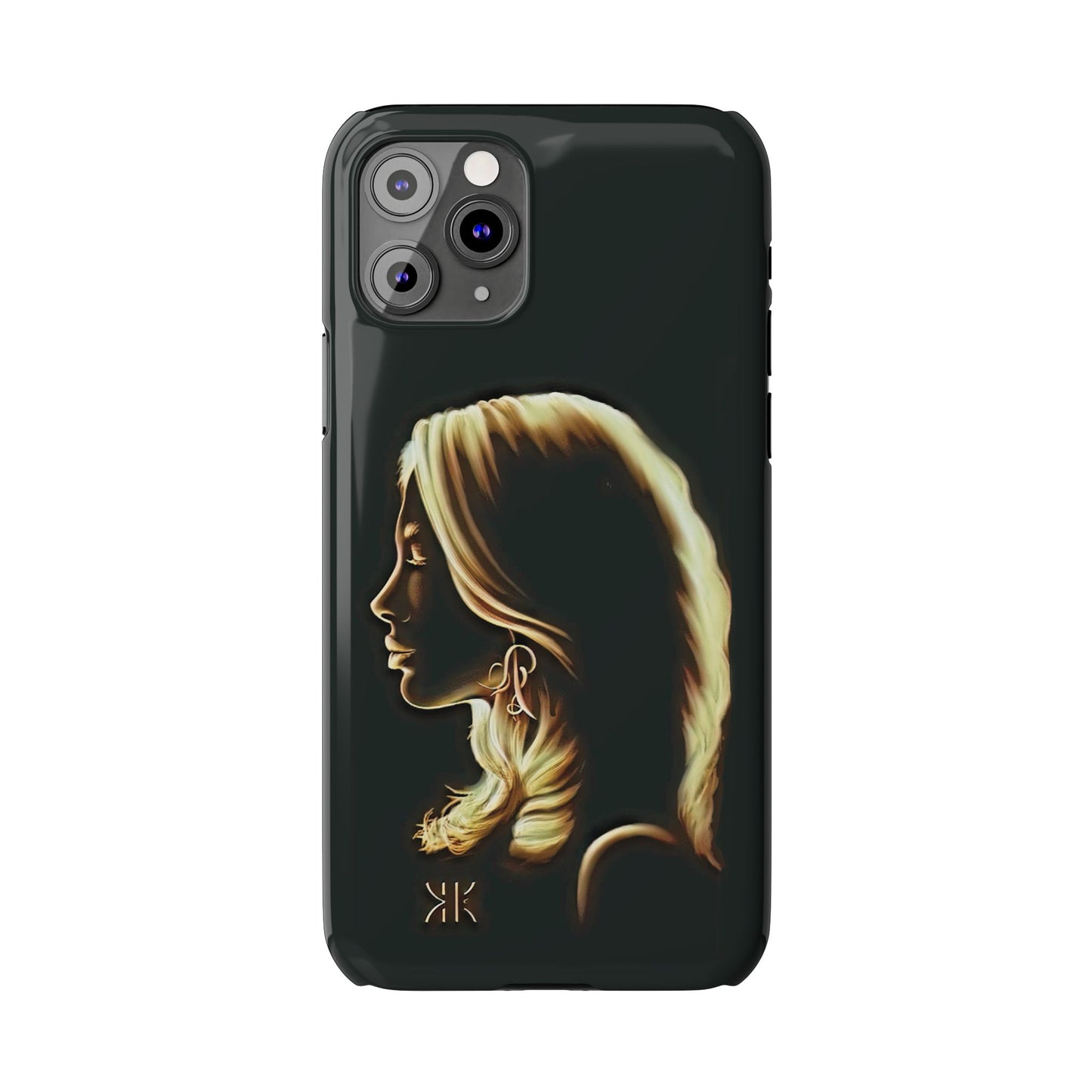 Copy of ' Modern Art Slim Phone Case -LOVE I-