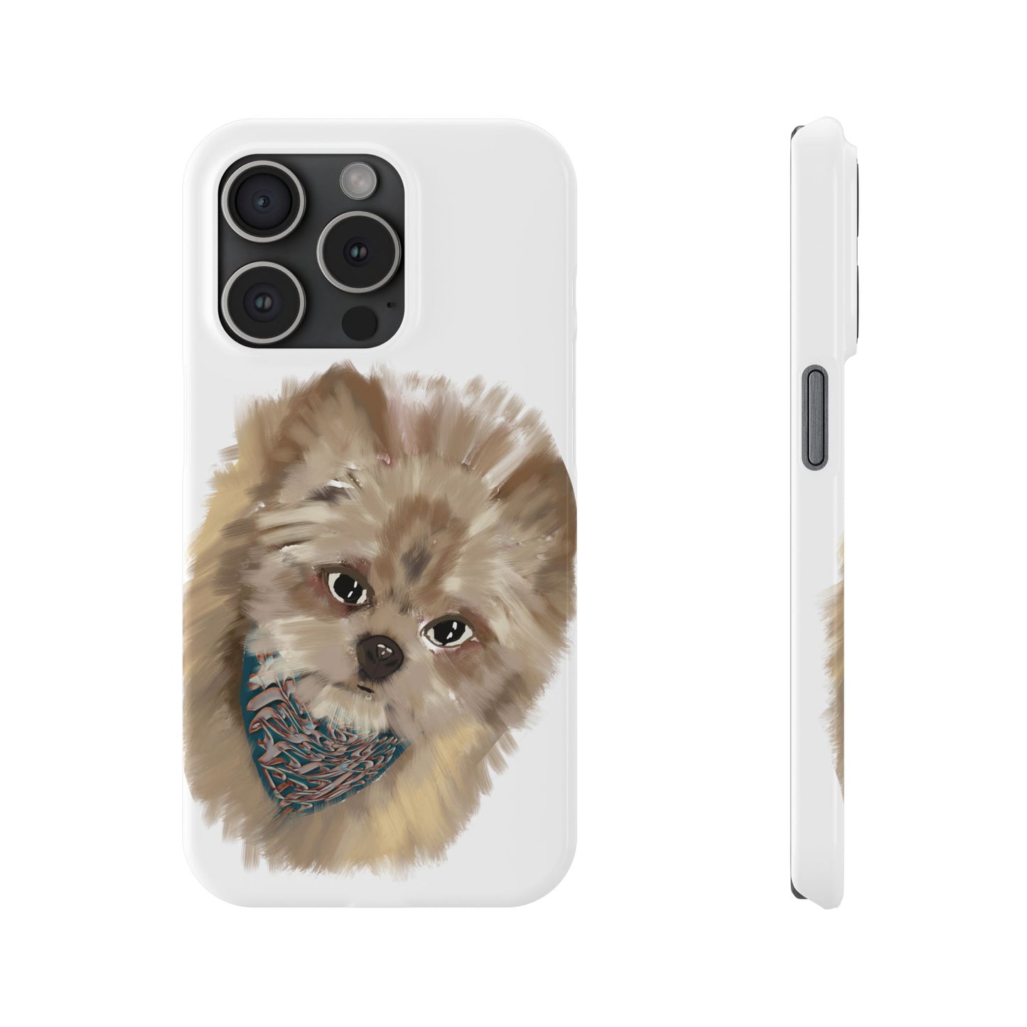 ' Modern Art Slim Phone Case-Lily