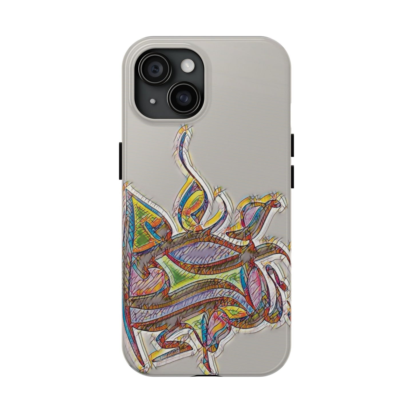 Phone Case Persian Calligraphy Modern Handwriting.