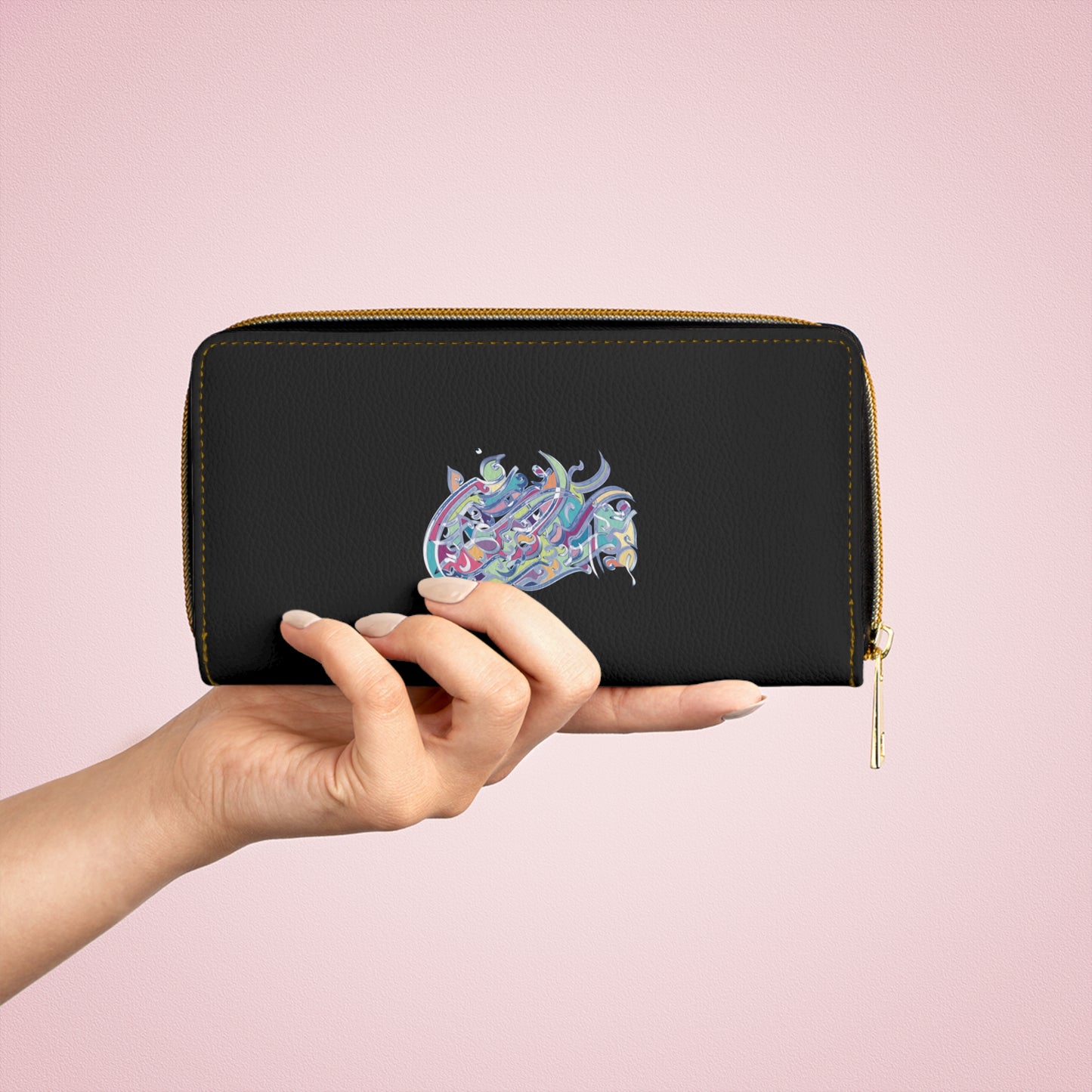 Persian Calligraphy -Zipper Wallet
