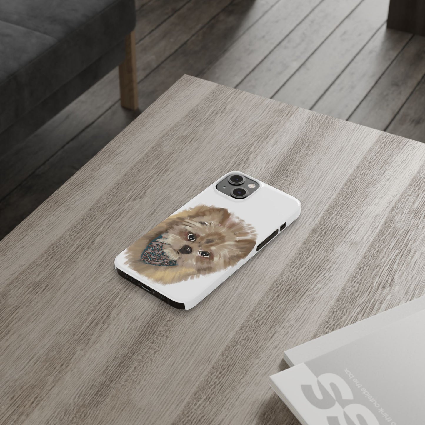 ' Modern Art Slim Phone Case-Lily