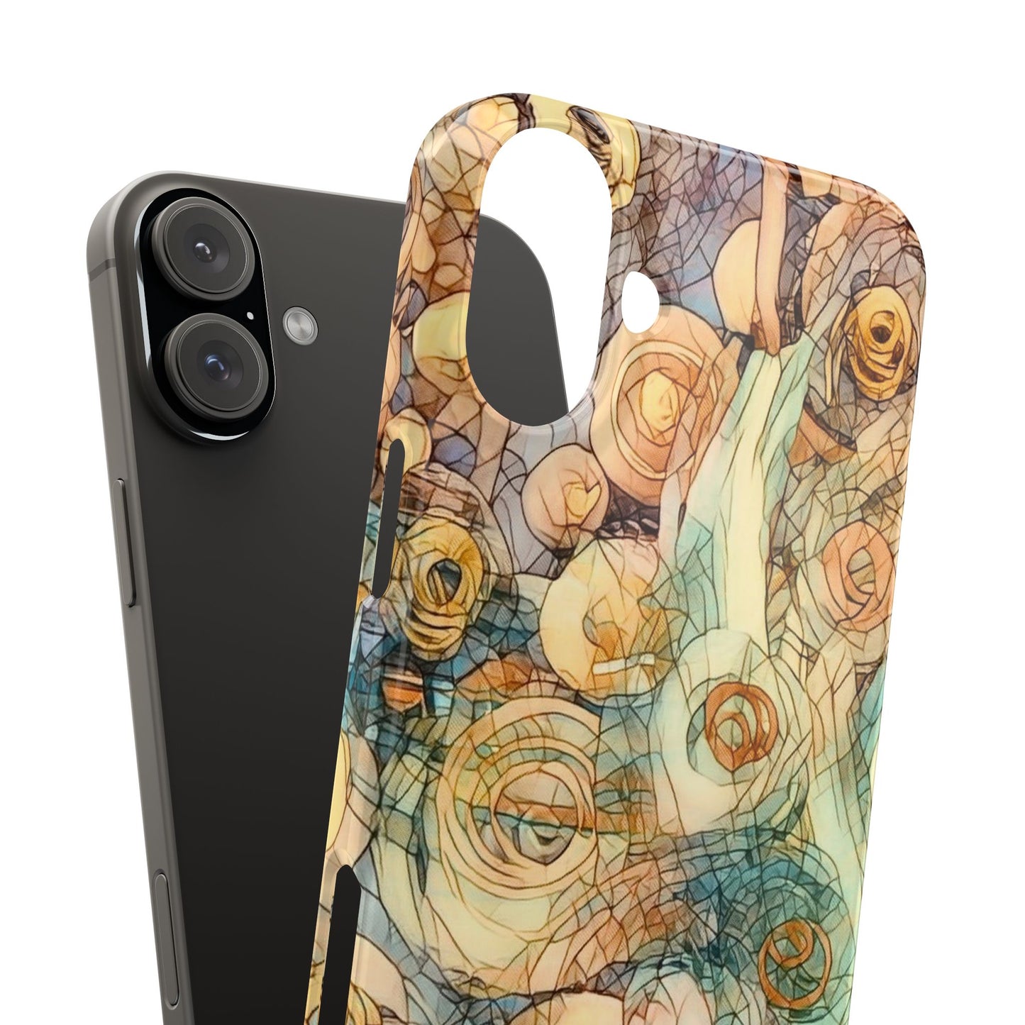 . ' Modern Art Slim Phone Case -.