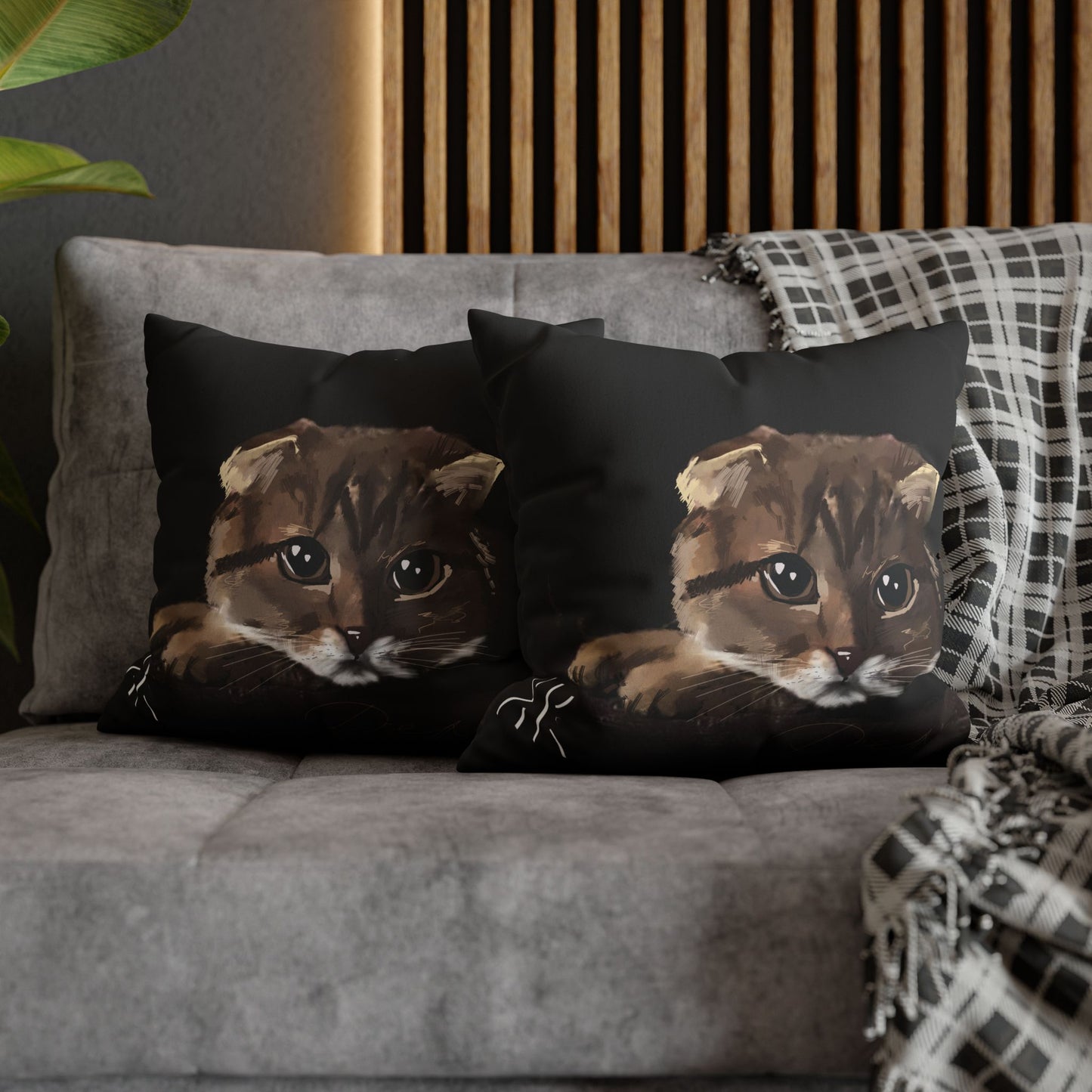 Copy of Pepe Pillowcase -Modern Art Portrait Watercolour Design