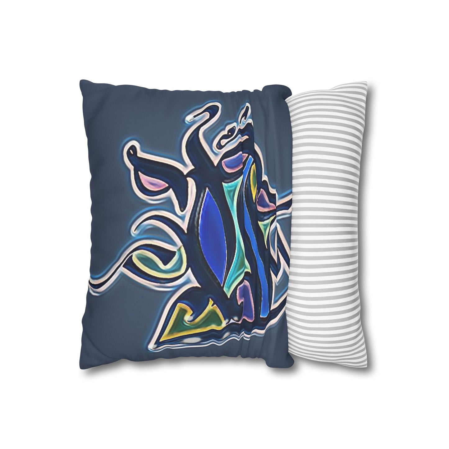 Square Pillowcase - Persian Calligraphy, Modern Handwriting Design