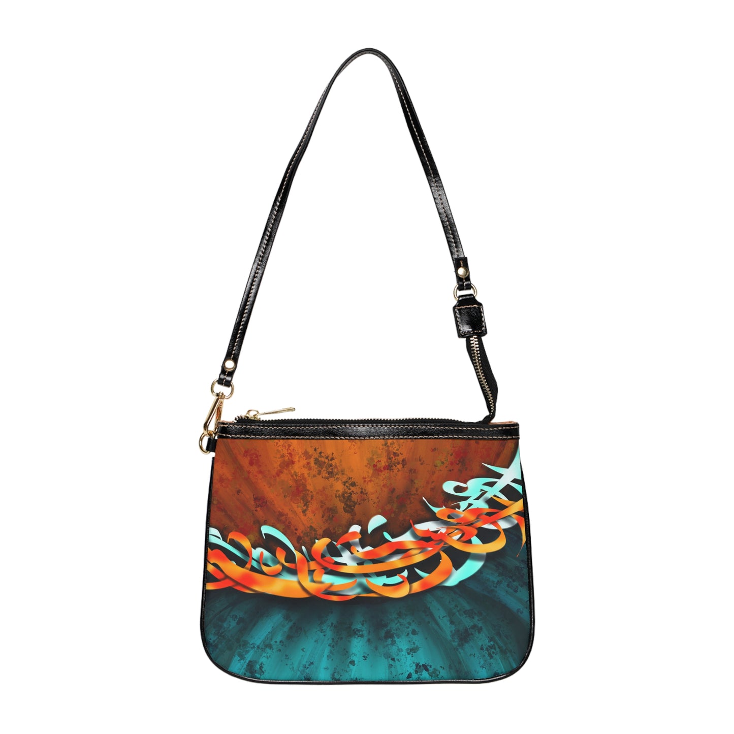 Persian Calligraphy Art Small Shoulder Bag