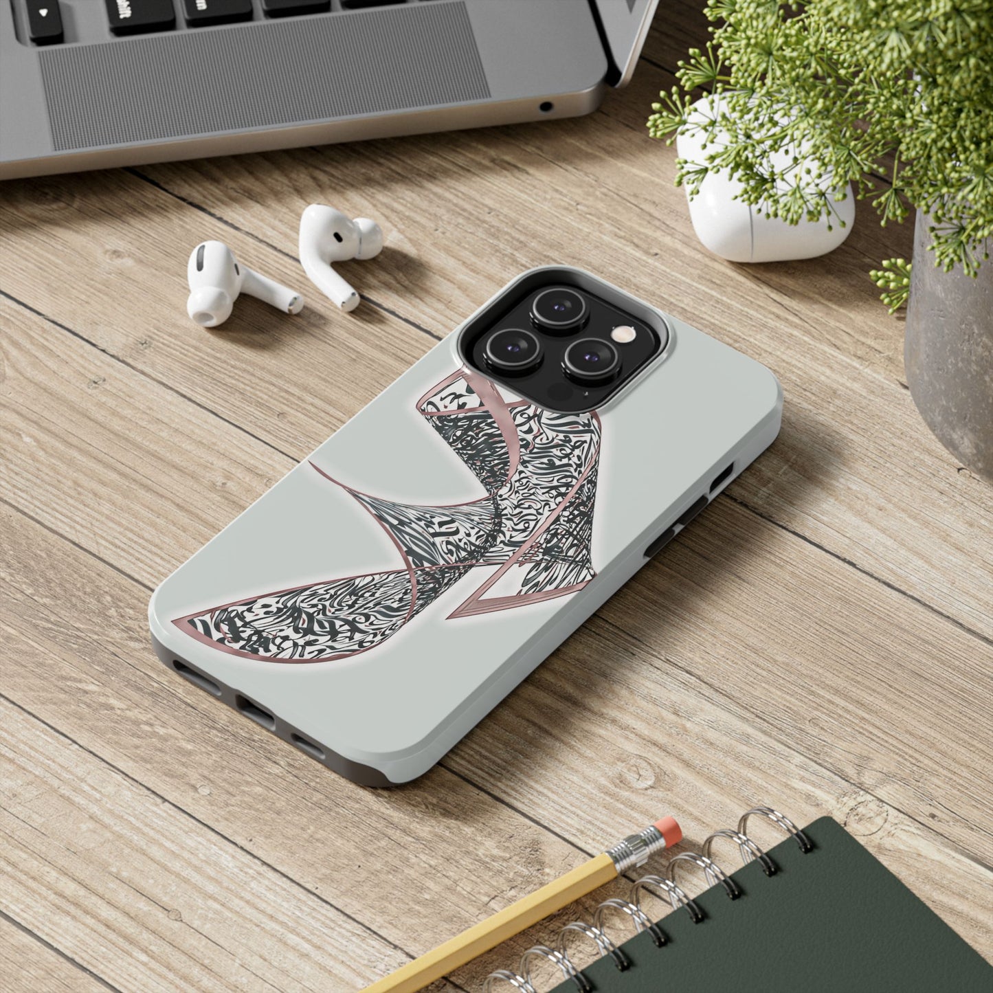 Phone Case Persian Calligraphy Modern Handwriting