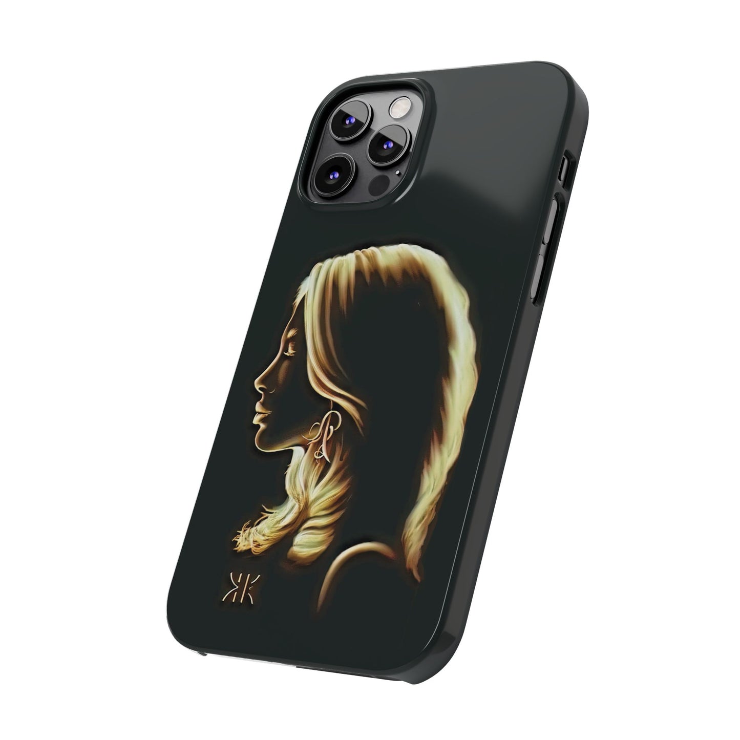 Copy of ' Modern Art Slim Phone Case -LOVE I-