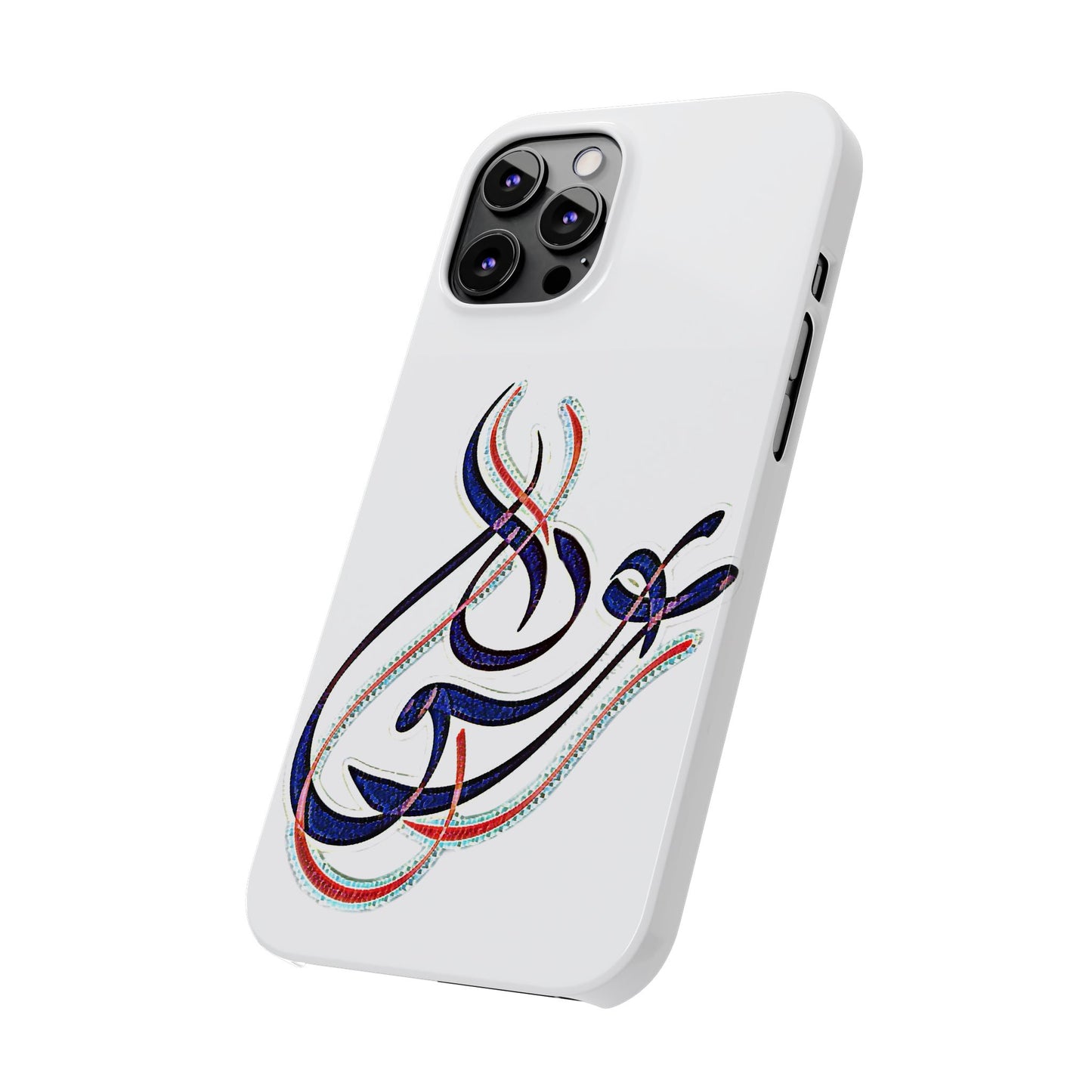 Modern Art Slim Phone Case - Eshgh (Love)