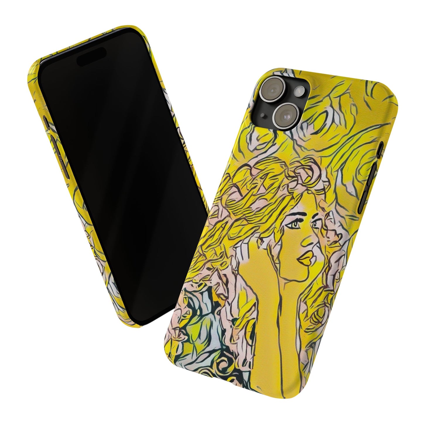 ' Modern Art Slim Phone Case -