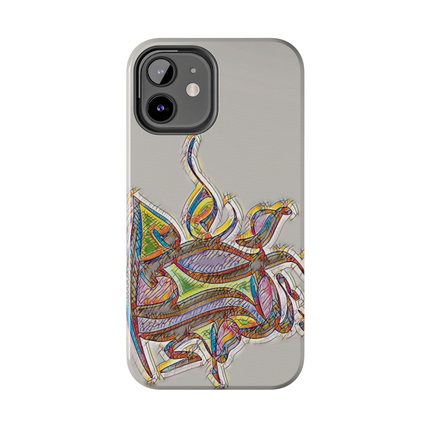 Phone Case Persian Calligraphy Modern Handwriting.