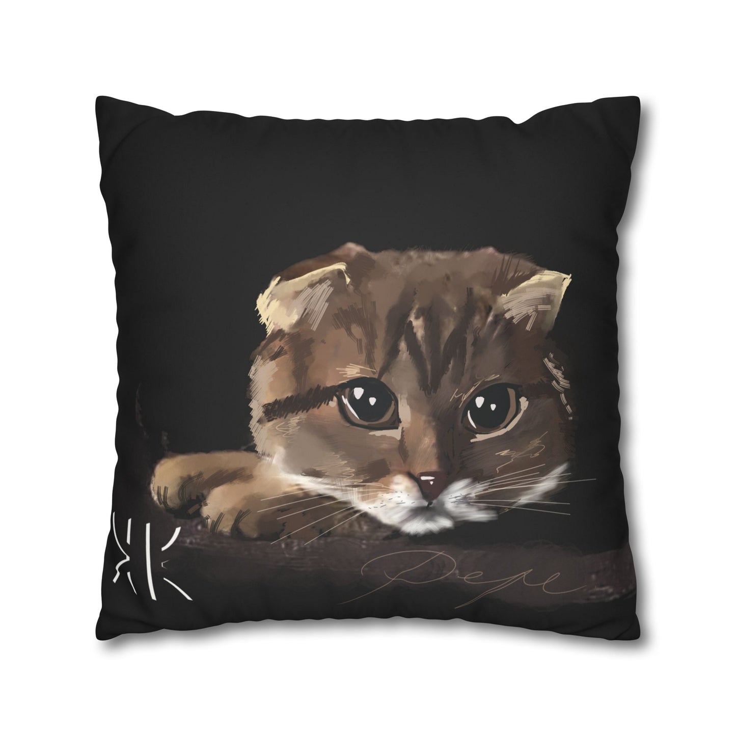 Copy of Pepe Pillowcase -Modern Art Portrait Watercolour Design