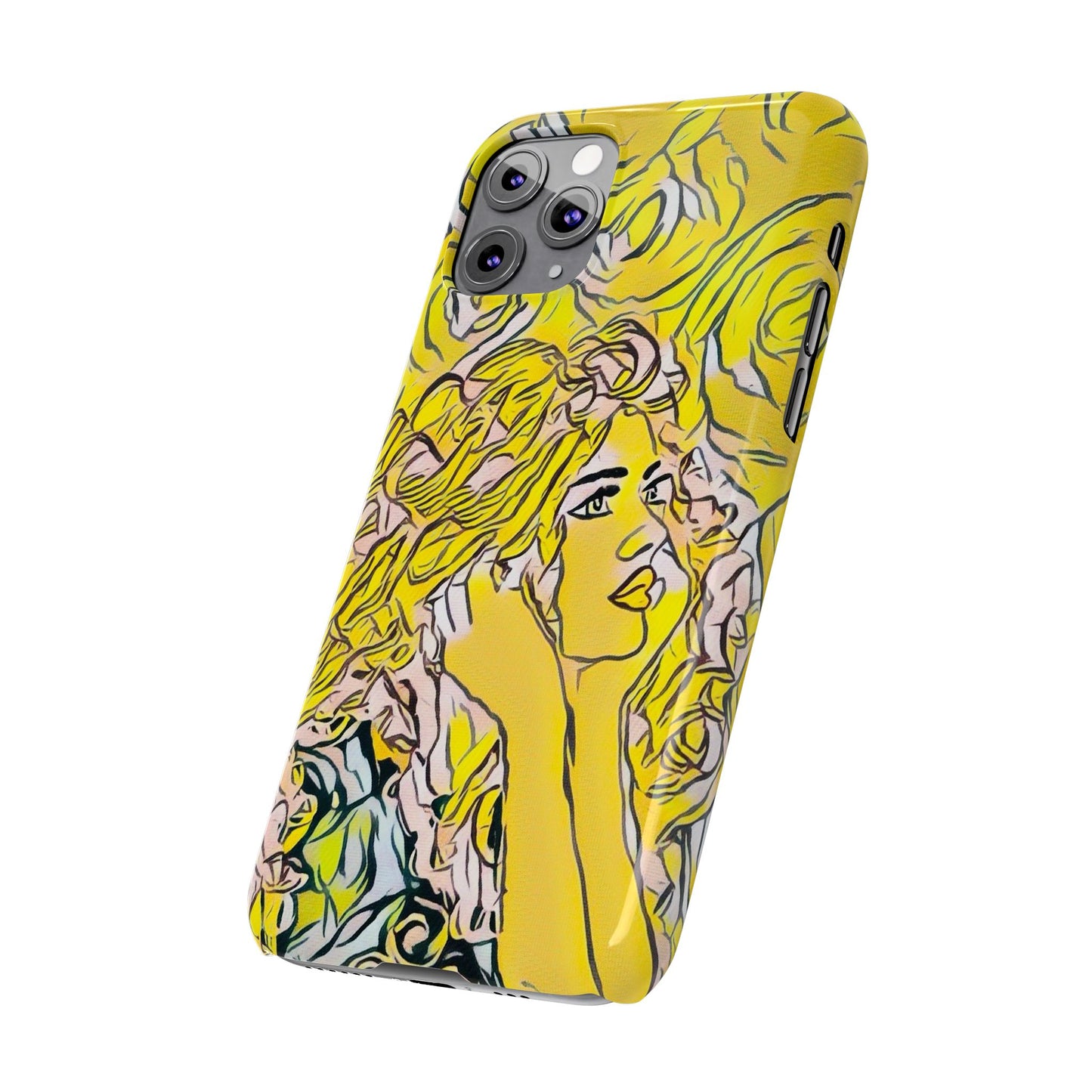 ' Modern Art Slim Phone Case -