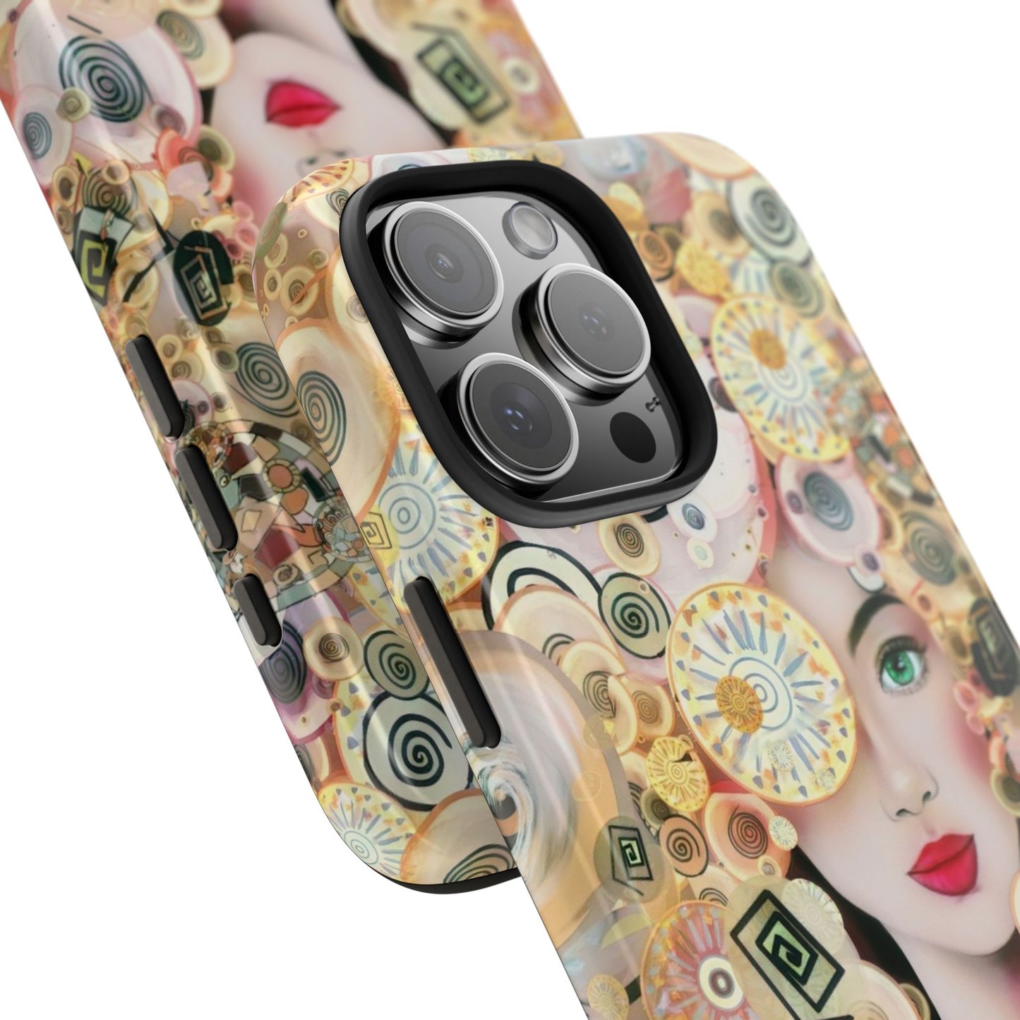 Phone Case - Persian Art Inspired Beautiful Girl Design