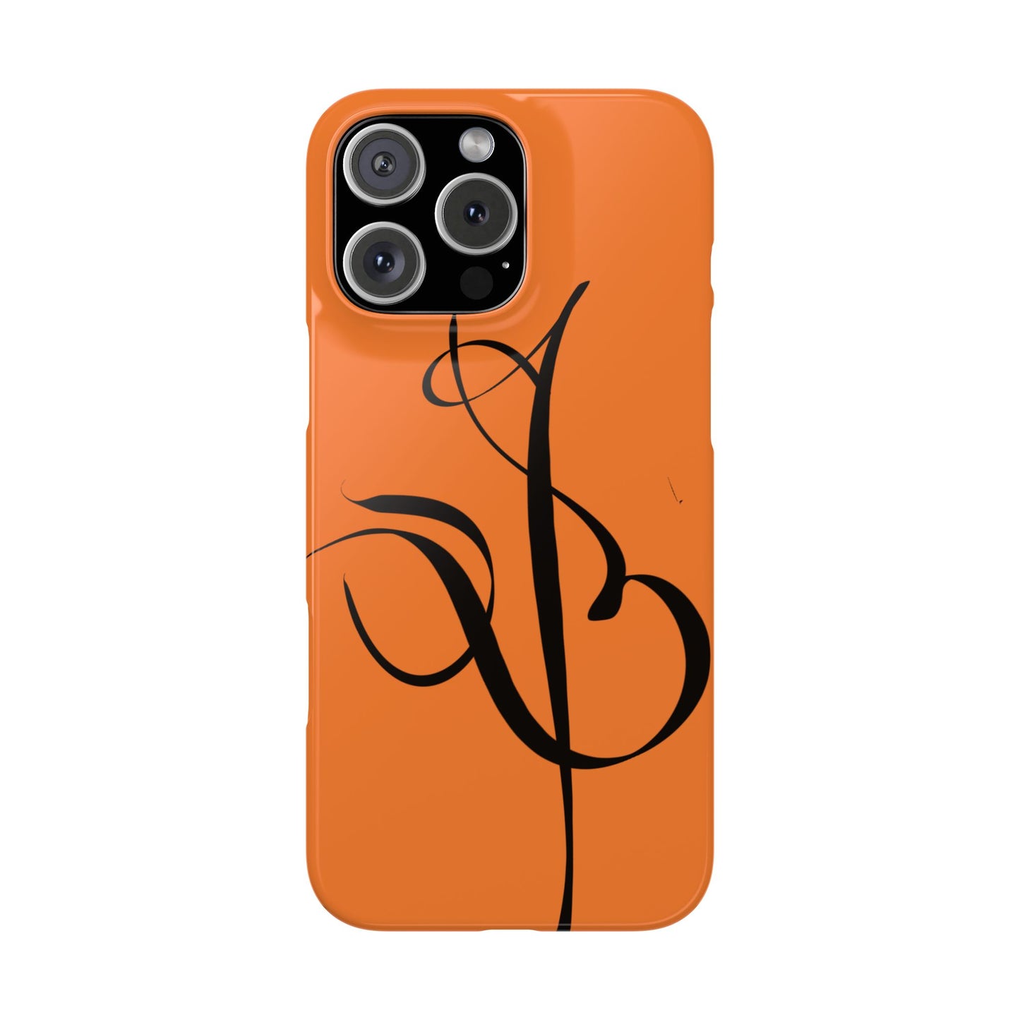 ' Modern Art Slim Phone Case -LOVE,