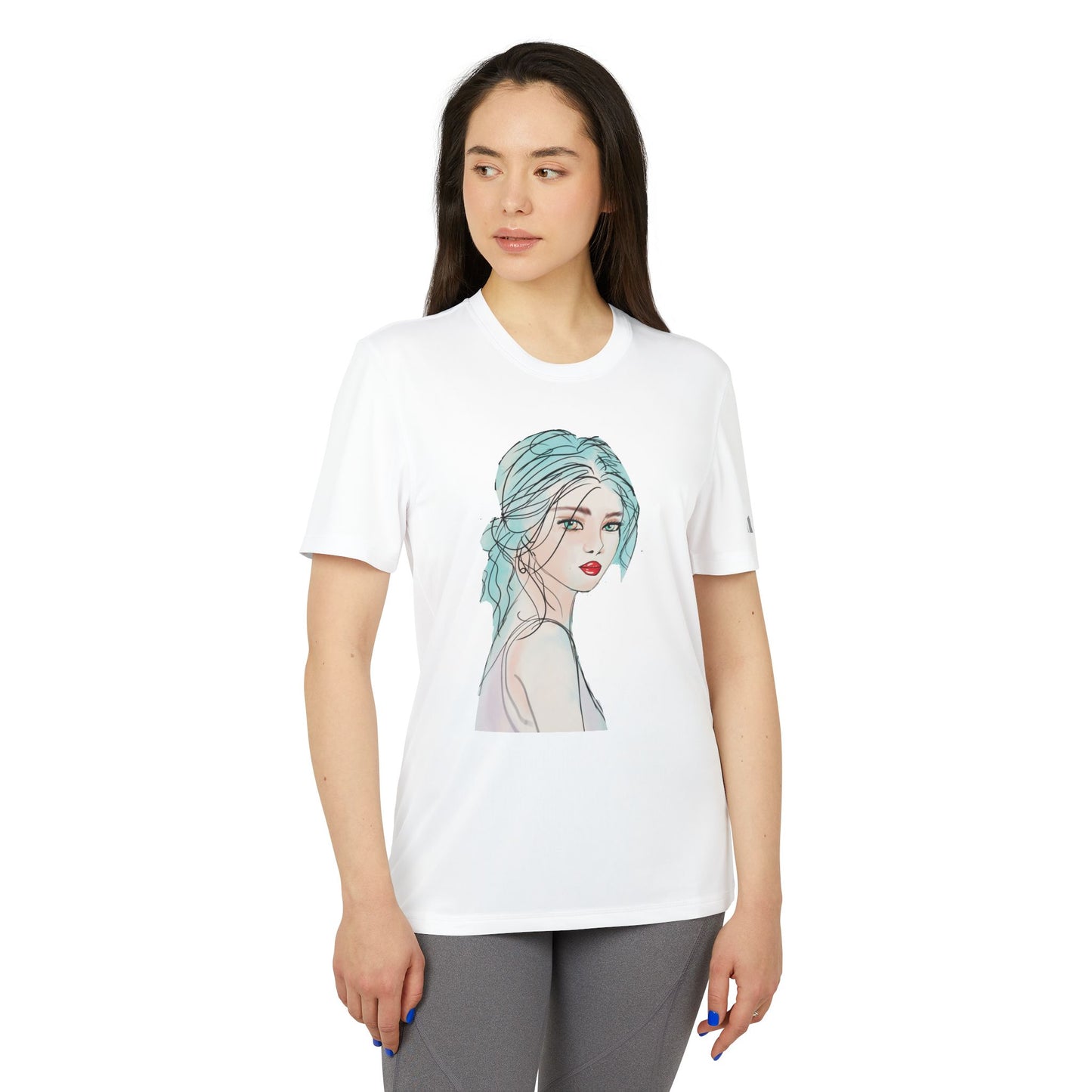 Adidas Unisex Sport T-Shirt with Artwork - Chic & Casual Sportswear 1