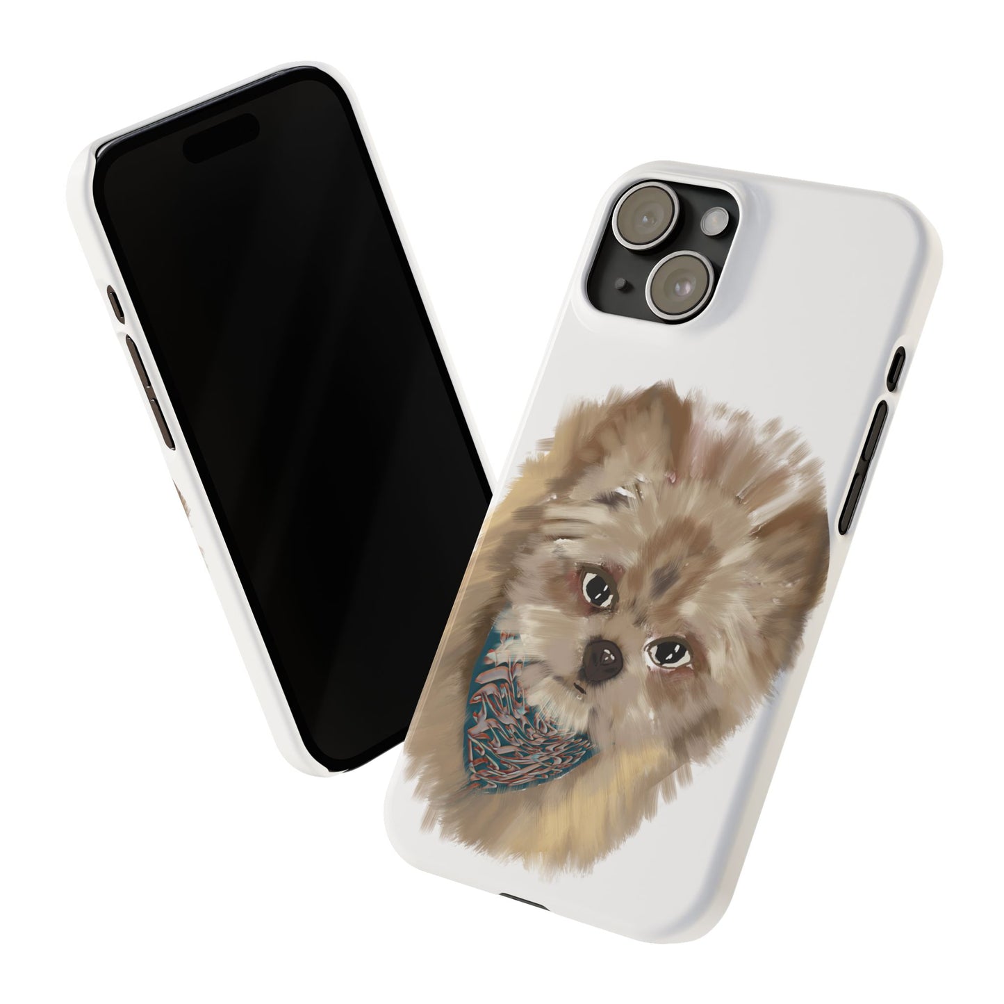 ' Modern Art Slim Phone Case-Lily