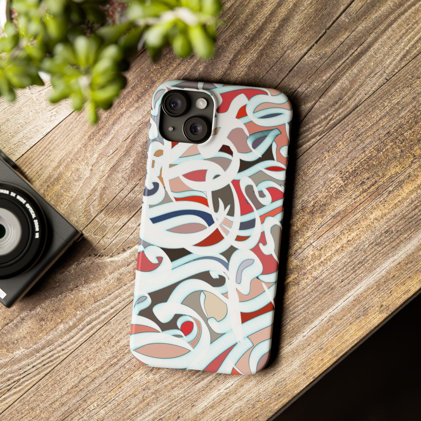 Copy of Copy of Copy of ' Modern Art  Slim Phone Case -LOVE
