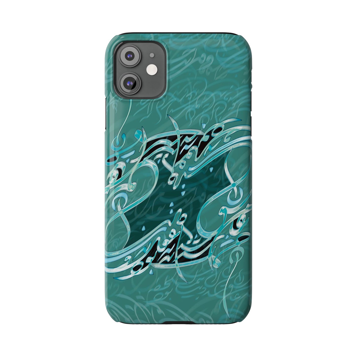 ' Modern Calligraphy Art Slim Phone Case