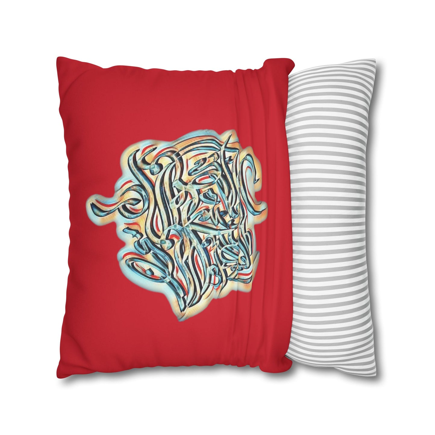 Modern Digital Painting ' Faux Suede Pillowcase - Home Design